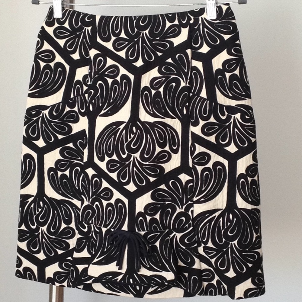 ❤️ Marni - 'Ebony / Ivory' Pencil Skirt